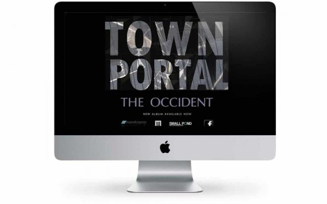 animated teaser for the band townportal from copenhagen, using aftereffects